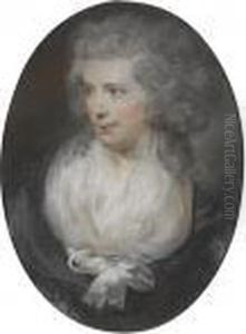 Portrait Of Charles Elliott by John Russell