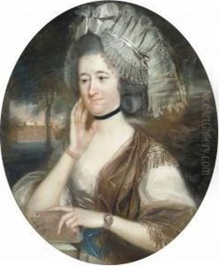 Portrait Of Lady Hill by John Russell