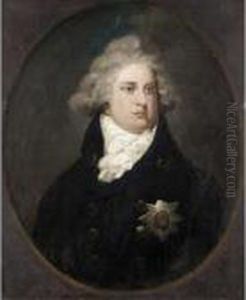 Portrait Of George Iv by John Russell