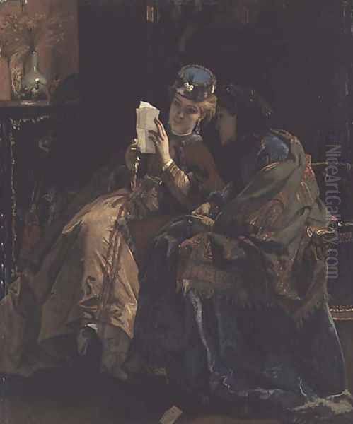 Reading the Letter - view 1