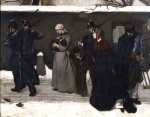 What is Called Vagrancy or, The Hunters of Vincennes, 1854 by Alfred Stevens