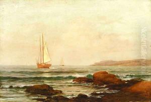 Sailing by the Coast by Warren W. Sheppard