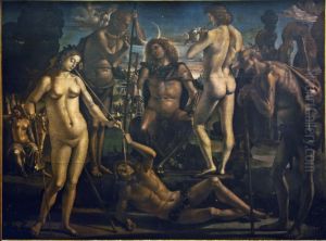 Court of Pan, c.1484 by Luca Signorelli