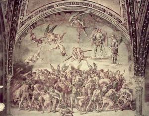 Last Judgement, the Damned, 1499-1502 by Luca Signorelli