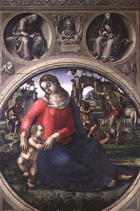 Madonna and Child, 1490-95 by Luca Signorelli