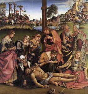Lamentation over the Dead Christ by Luca Signorelli