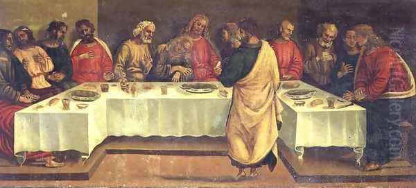 Predella Panel Last Supper - view 1