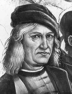 Self Portrait, detail from The Preaching and Acts of the Antichrist by Luca Signorelli