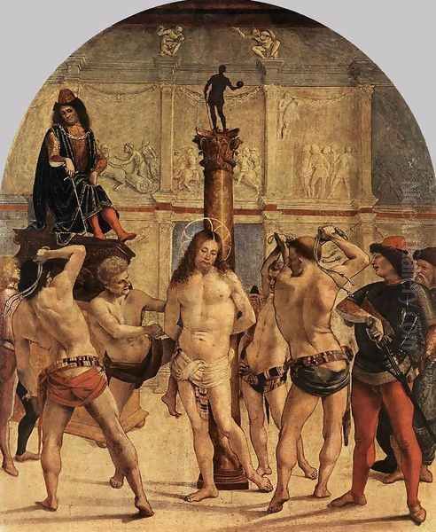 The Scourging of Christ - view 1
