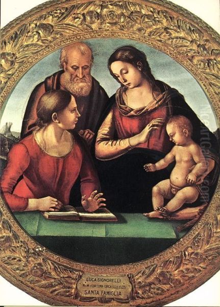 Madonna and Child with St Joseph and Another Saint - view 1