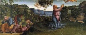 The Prayer in the Garden. by Luca Signorelli
