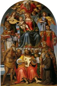 Madonna and Child with Saints by Luca Signorelli