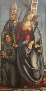 St Augustine Altarpiece (right wing) by Luca Signorelli