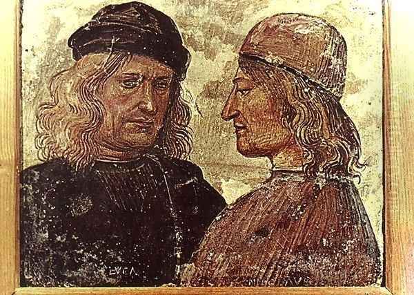 Self-Portrait with Vitelozzo Vitelli 2 - view 1