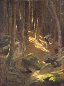 Twilight in a Forest by Adrian Scott Stokes