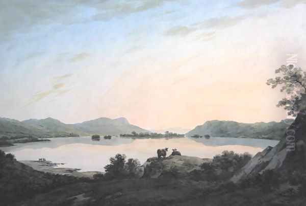 Lake Windemere from Calgarth with Belle Isle - view 1