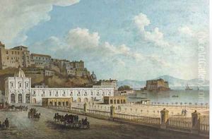 The Chaia, Naples by John Warwick Smith