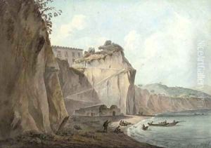 The Coast of Sorrento by John Warwick Smith