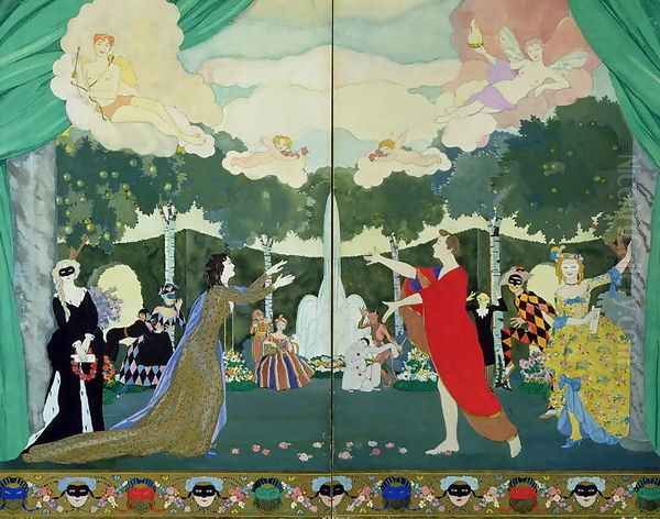 Curtain Design for the 'Free Theatre' in Moscow, 1913 - view 1