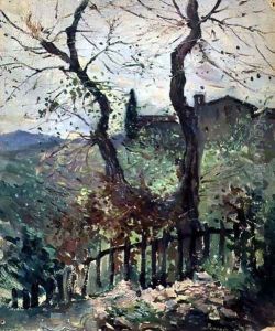 Perugia, Umbria, 1894 by Konstantin Andreevic Somov