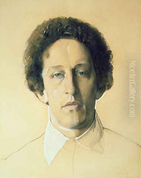 Portrait of Aleksandr Aleksandrovich Blok (1880-1921), 1907 - view 1