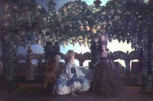 The Evening, 1900-02 by Konstantin Andreevic Somov