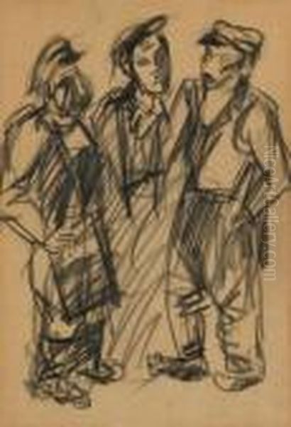 Trois Travailleurs - view 1