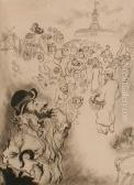 Market Scene, Russia - view 1
