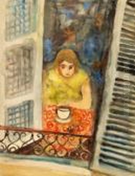 Woman Near A Window - view 1