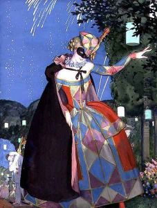 The Little Tongue of Columbine, 1913 by Konstantin Andreevic Somov
