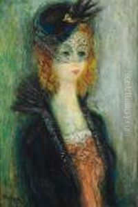 Romantic Portrait by Issachar ber Ryback