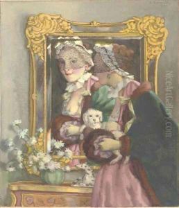 A fair reflection by Konstantin Andreevic Somov