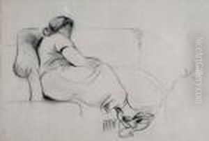 Woman On A Sofa