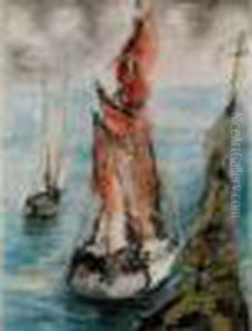 Boats by Issachar ber Ryback