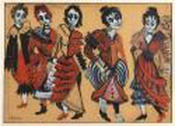 Les Comediennes - view 1