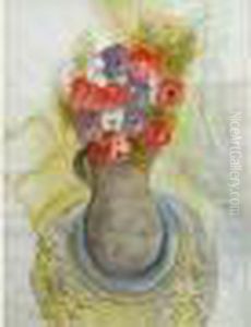 Bouquet De Fleurs by Issachar ber Ryback