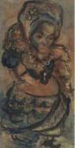 Russian Woman by Issachar ber Ryback