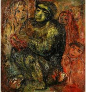 La Famille by Issachar ber Ryback