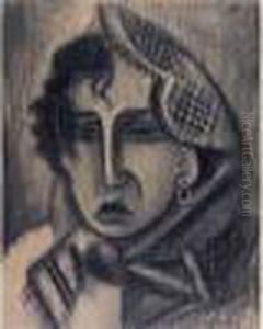 Lady Of Fashion, C. 1916 by Issachar ber Ryback