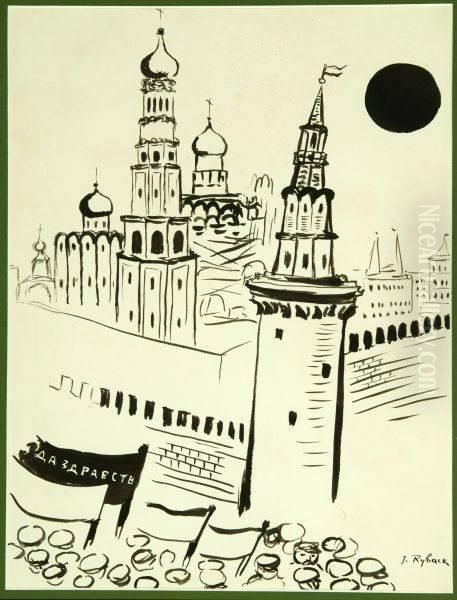 Silent Mob At The Kremlin - view 1