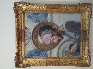 The Purple Stocking by James Jebusa Shannon