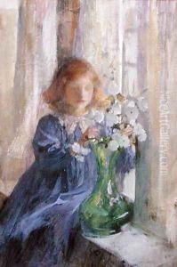 The Green Vase by James Jebusa Shannon