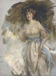 Portrait of Lady Grace Dance by James Jebusa Shannon