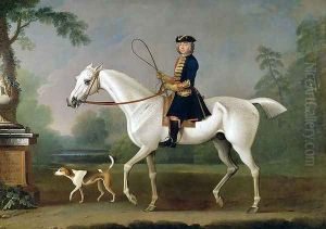 Sir Roger Burgoyne Riding Badger, 1740 Sir Roger Burgoyne Riding Badger, 1740