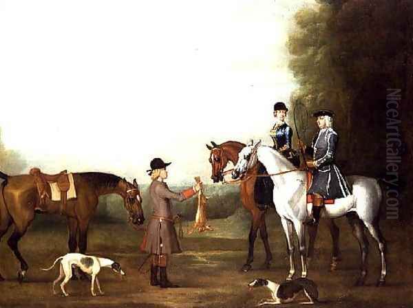 A Coursing Scene - view 1