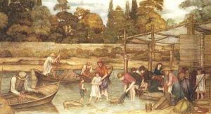 The Washing Place by John Roddam Spencer Stanhope