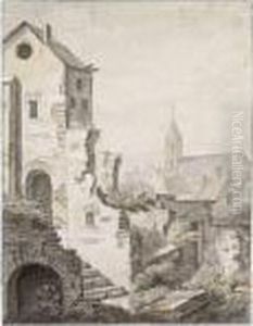 The Ruins Of Utrecht by Herman Saftleven