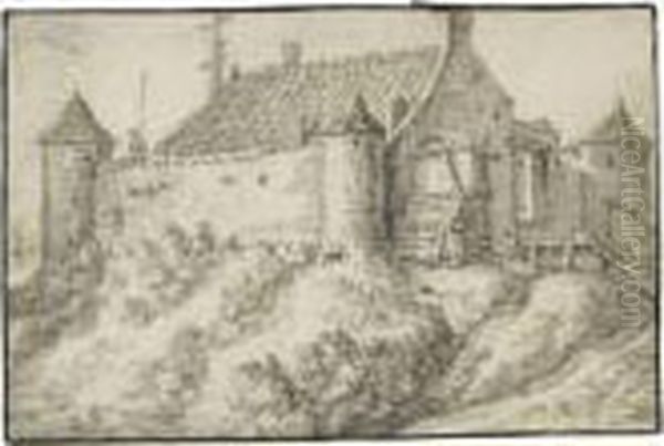 View Of A Fortified Building - view 1
