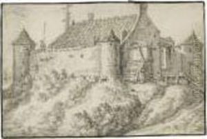 View Of A Fortified Building