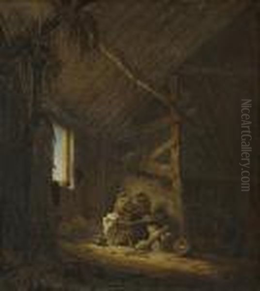A Barn Interior - view 1